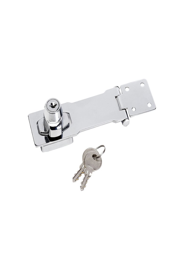Master Lock 118Mm Long Chrome Plated Steel Body With Integrated Locking Mechanism 725Eurd Silver 