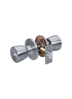 Master Lock Tulip Style Knob Entry Door Lock Satin Nickel 