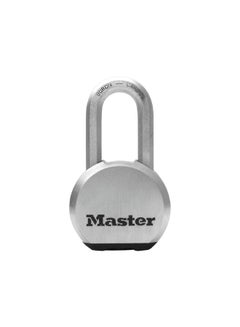 Master Lock Padlock With Laminated Steel Bracket Silver 