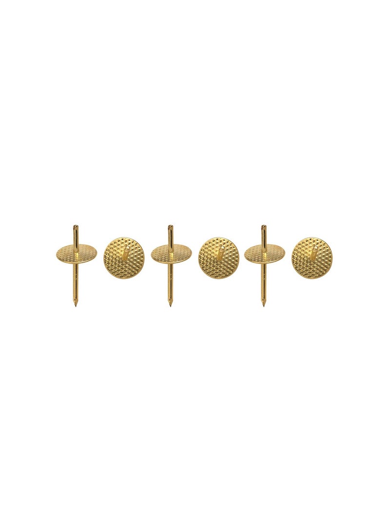 3-Piece One Step Picture Hangers Set Gold