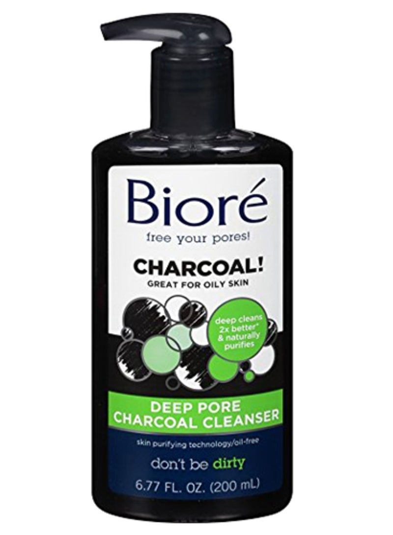 Biore Deep Pore Charcoal Cleanser Lotion 200ml