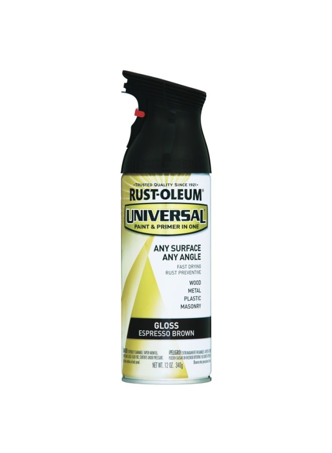 RUST-OLEUM Universal Paint and Primer in One Spray Brown 354.88ml 