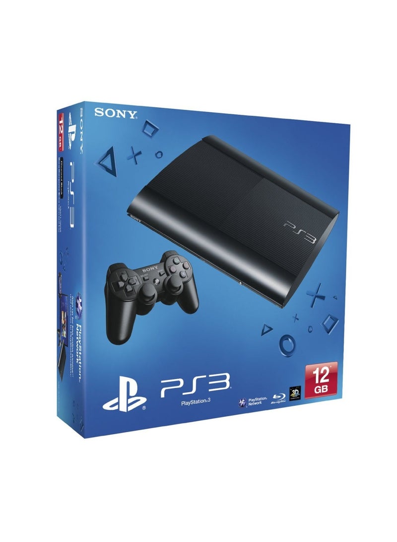Sony PlayStation 3 12GB Super Slim Console With Controller - Image 1