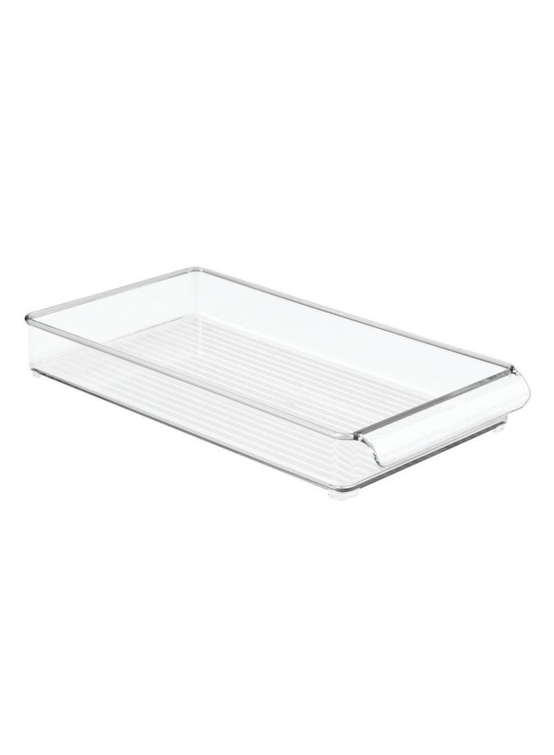 InterDesign - Fridge Binz Tray Clear 35.6x20.3x5.1centimeter - Image 1