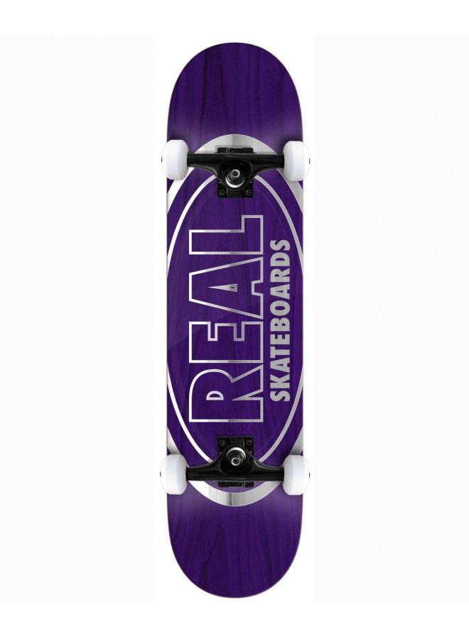 Metallic Ovals Md Skateboard 8 Complete 8inch