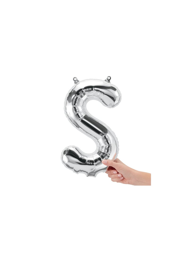 Northstar balloons - Foil Letter S 16inch - Image 1
