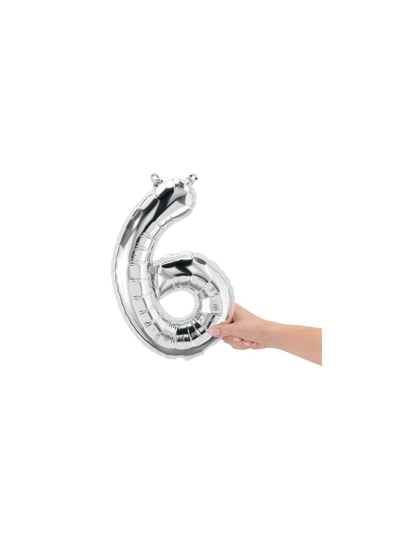 Northstar balloons Foil Number 6 16inch