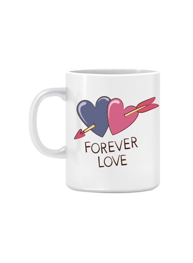 توينكل هاندس كوب Forever Love Durable Valentine أبيض