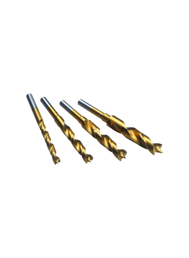 DREMEL Set of 4 Wood Drill Bit Set Gold 