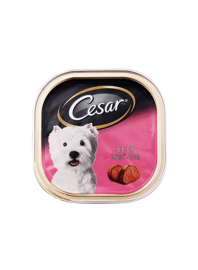 سيزار لحم البقر طعام للكلاب 100جرام