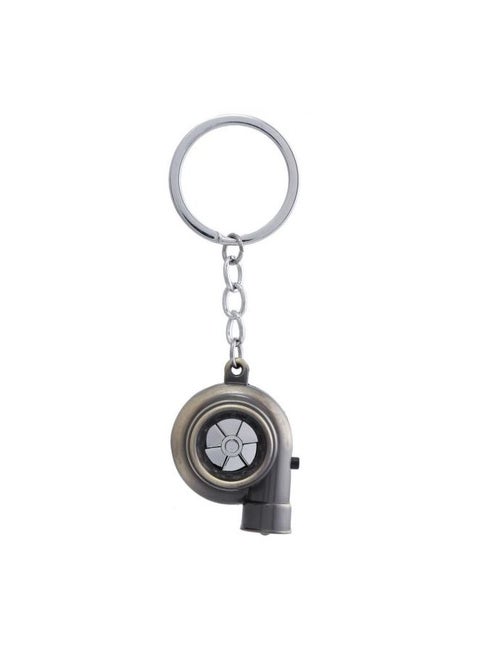 Zinc LED Turbo Metallic Keychain With Turbo Sound