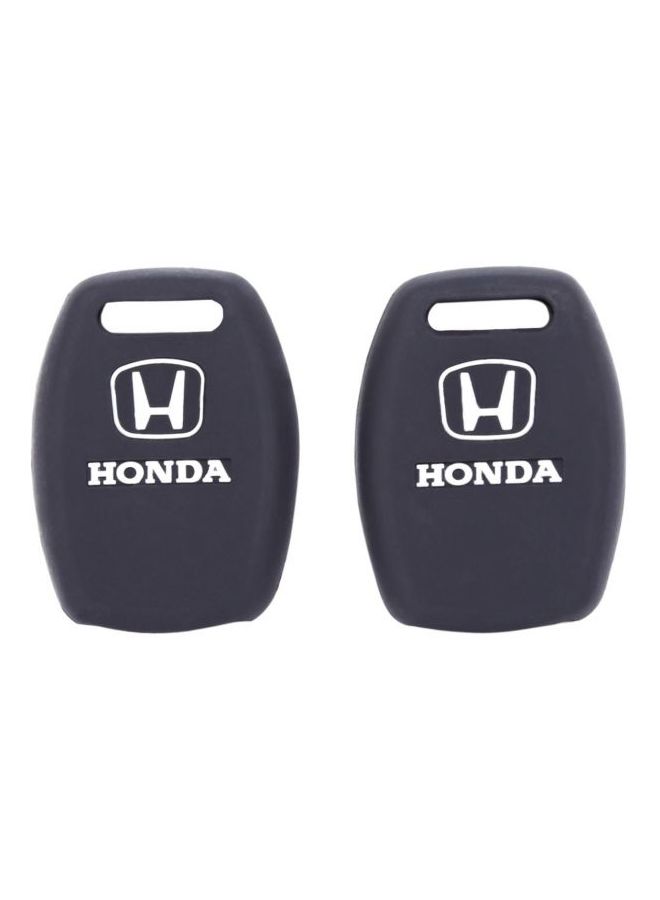قطعتين لغطاء مفتاح مع 3 أزرار لسيارة Honda طراز Civic