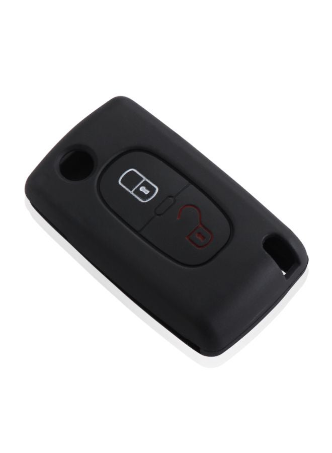 2-Pieces Peugeot 307 Two Button Car Key Cover