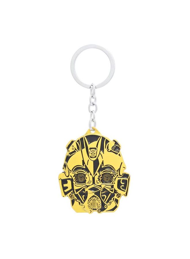 Zinc Transformer Bumblebee Keychain