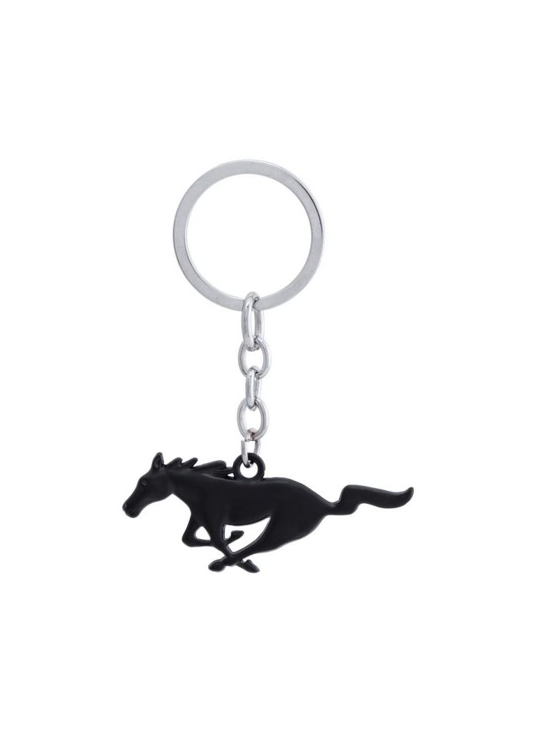 Zinc Mustang Horse Keychain