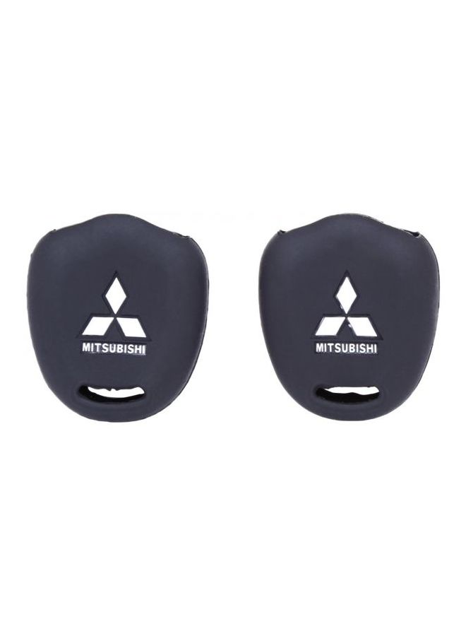 قطعتين لغطاء مفتاح سيارة نوع Mitsubish طراز Pajero