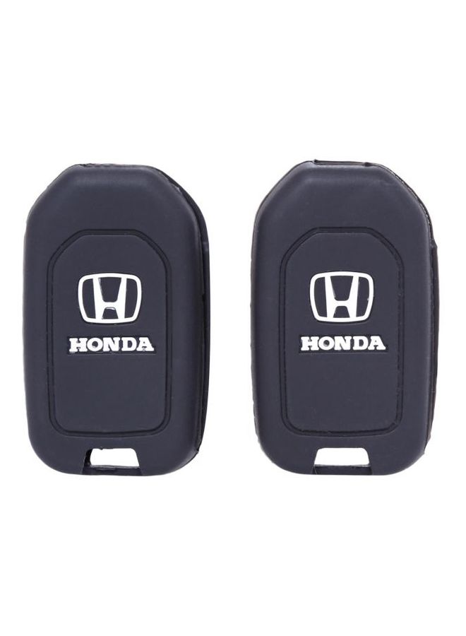 قطعتين لغطاء مفتاح مع 3 أزرار لسيارة Honda طراز Crider