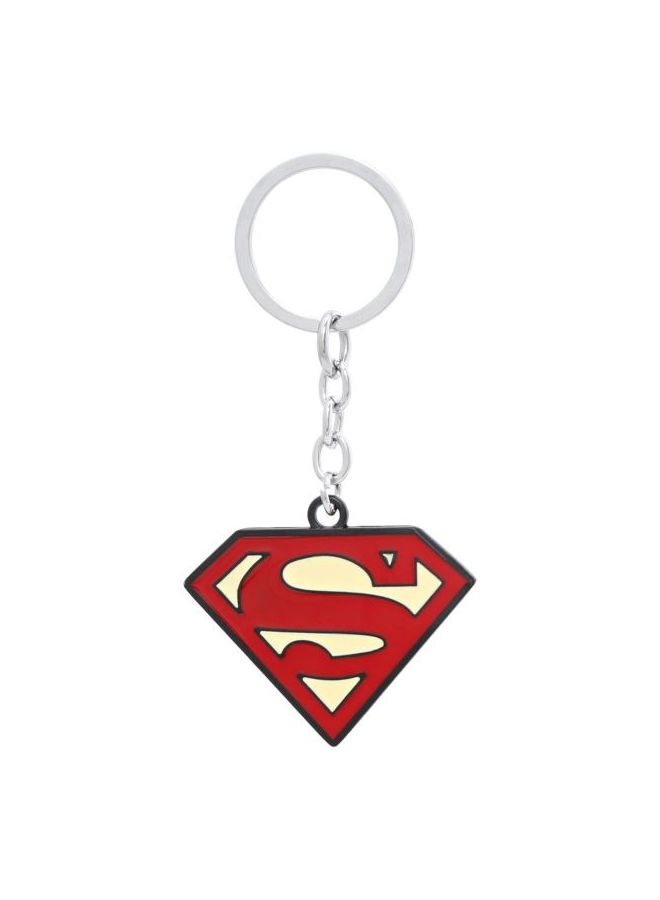 Zinc Alloy Superman Keychain