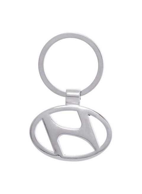 Zinc Hyundai Emblem Keychain