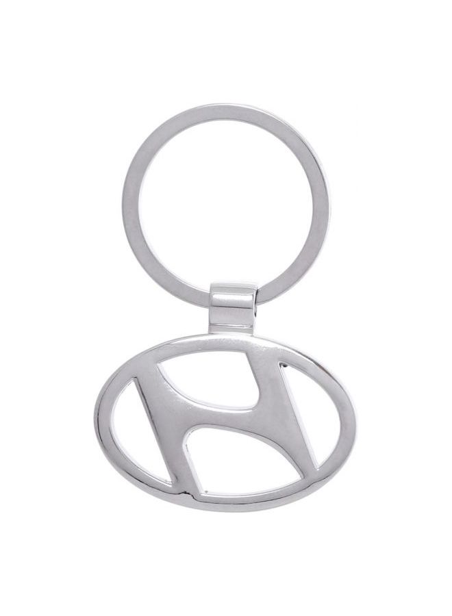 Generic - Zinc Hyundai Emblem Keychain - Image 1