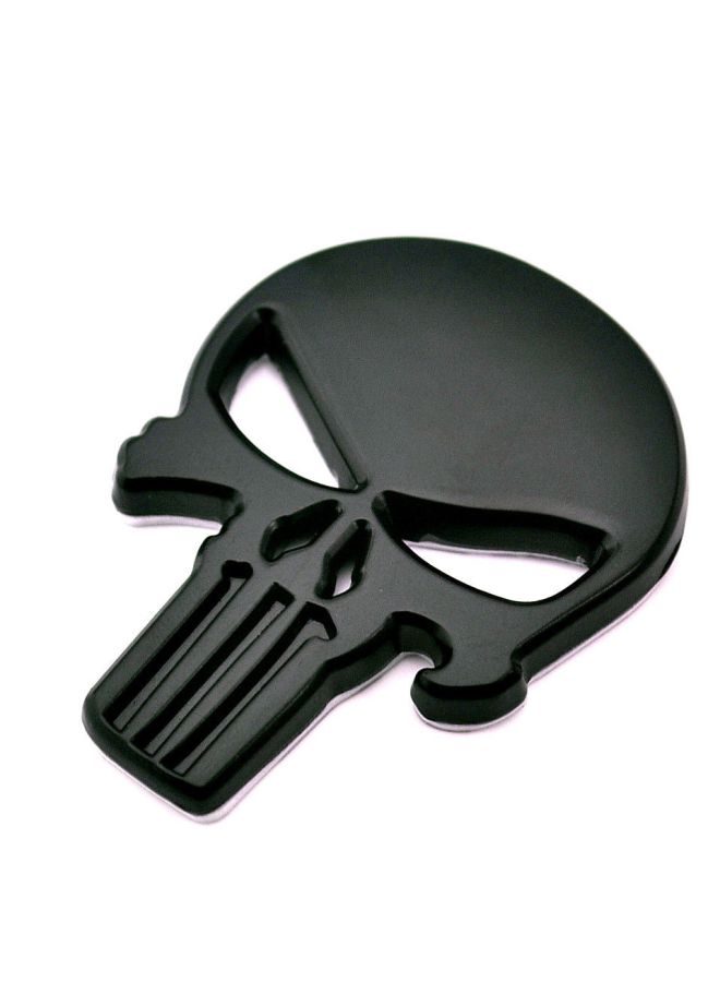 Generic Skull Car Emblem Sticker 