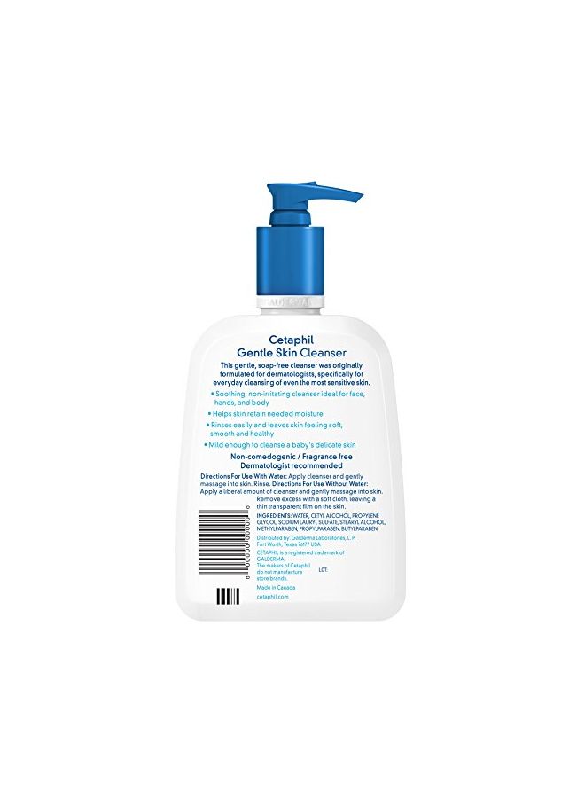 Cetaphil Gentle Skin Cleanser - Mild 453.59grams  - Image 2