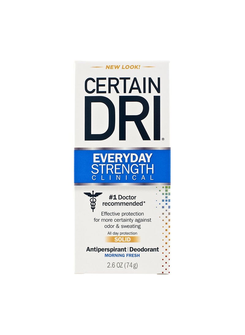 CERTAIN DRI A.M. Underarm Solid Stick 73.7grams 