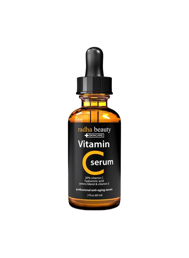 Radha beauty Vitamin C Infused Professional Anti Aging Skin Serum 60ml  - Image 1