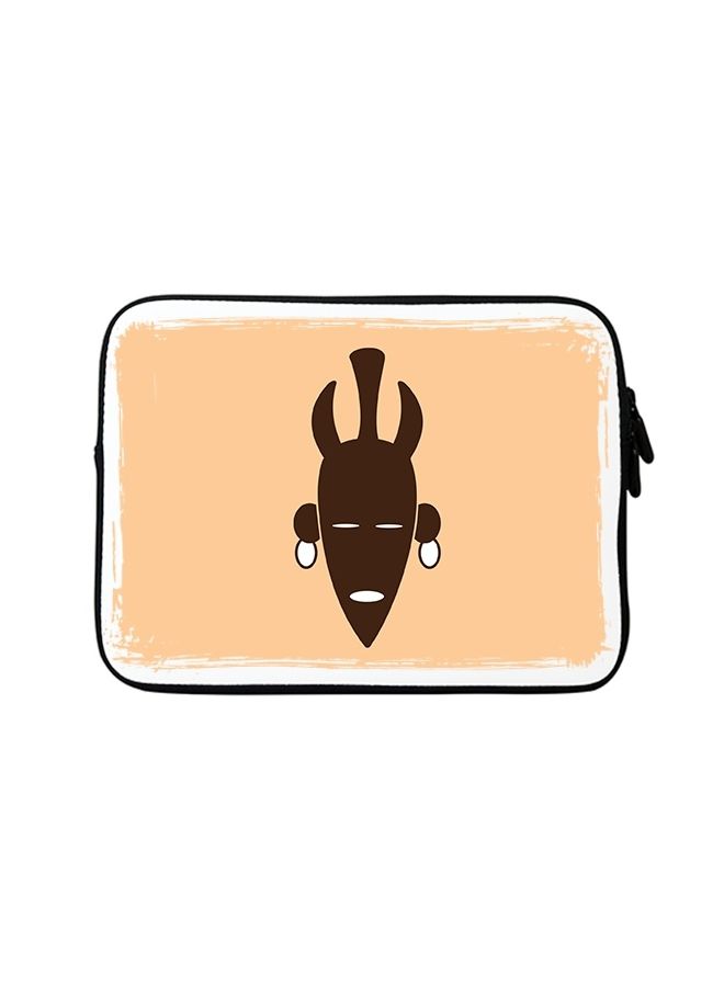 Stylizedd Premium Designer Sleeve With Strap For 15 Inch Laptops Tribal Doctor - Image 1