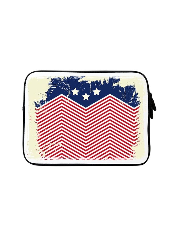 Stylizedd Premium Designer Sleeve With Strap For 15 Inch Laptops Stars and Stripes - Image 1