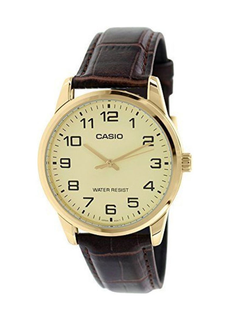 CASIO Men's Formal Analog Watch MTPV001GL-9B - Image 1