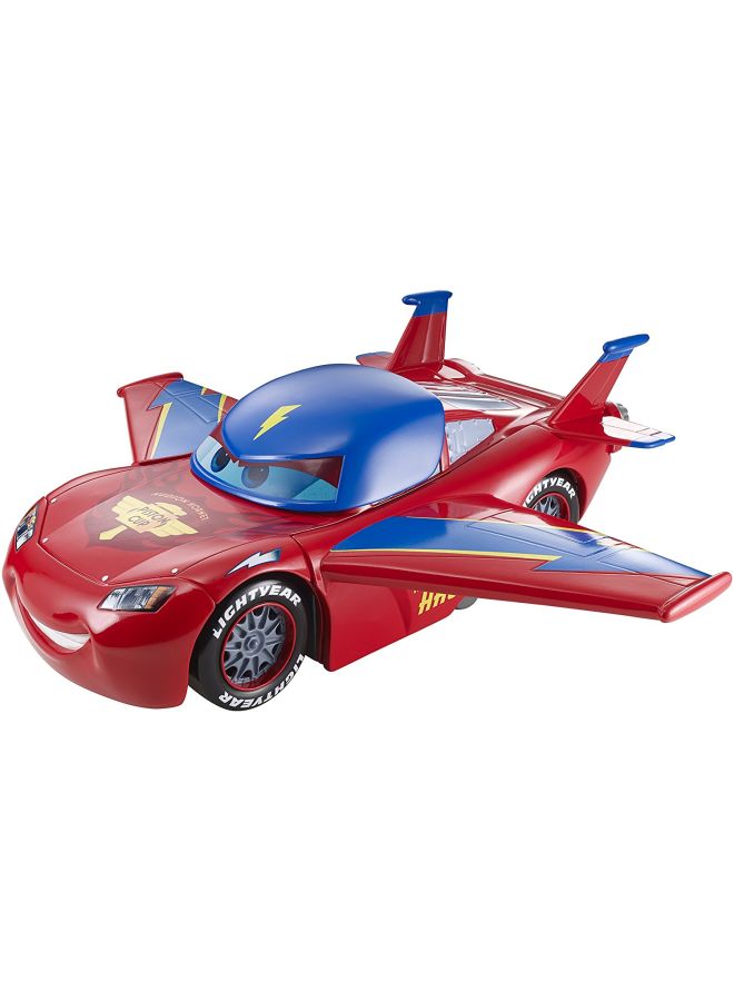 Disney Cars - Design And Drive Lightning McQueen Vehicle Playset - Image 1