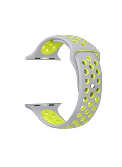 Ozone Soft Silicone Replacement Strap Wristband For Apple Watch 42mm Nike Band Series 1/2 Green  - Image 1