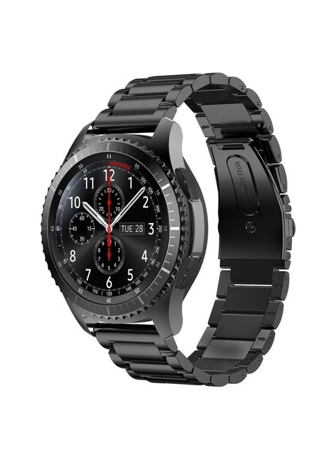 Replacement Watch Band For Samsung Gear S3 Black