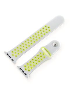 Ozone Soft Silicone Replacement Strap Wristband For Apple Watch 42mm Nike Band Series 1/2 Green  - Image 4