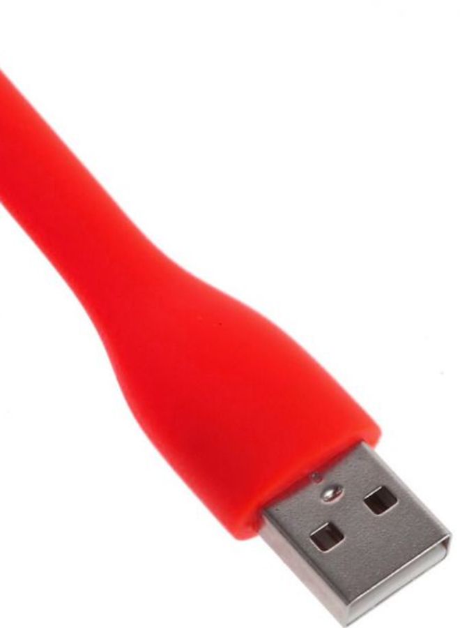 Ozone - Lxs Flexible USB LED Lamp Emergency Light For Laptop Red - Image 1