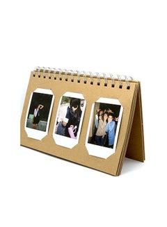 CAIUL Mini Album Photo Frame For Instax Mini 8 70 7s 25 50s 90 Film Brown  - Image 3
