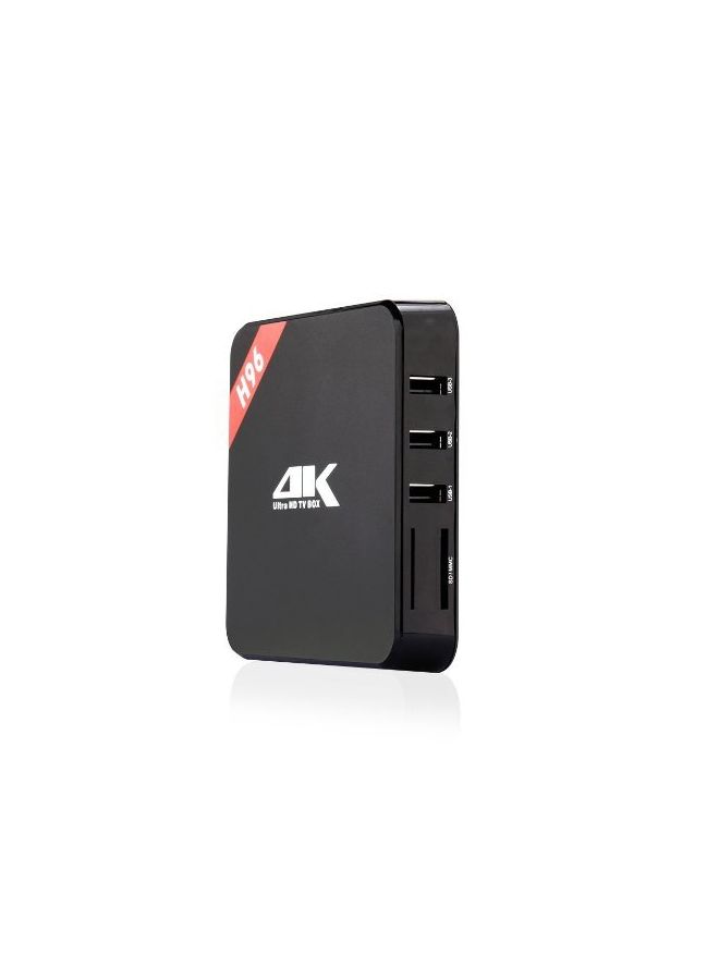Generic - Android H96 Smart TV Box 5.1 Quad Core 64bit 4K HDMI 2.0 KODI 15.2 Miracast DLNA Pre-installed Black - Image 1