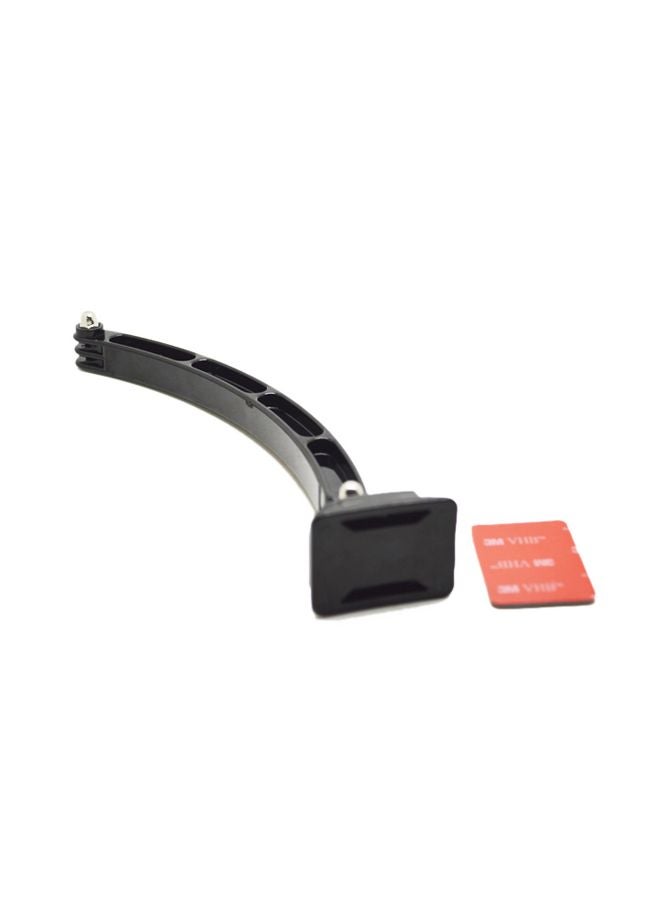 Helmet Extension Selfie Photo Kit And Curved Adhesive Mount Black  - Image 2