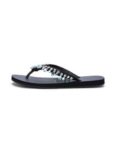 Smeralda Flip Flop Black