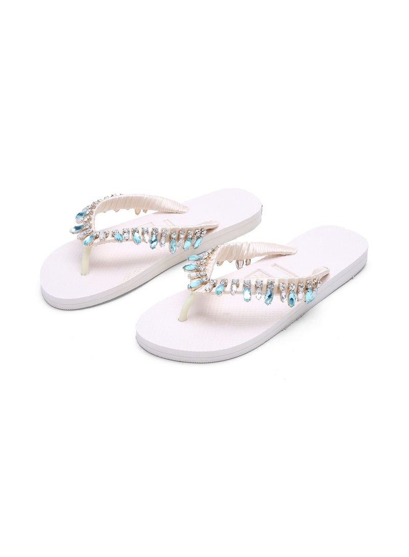 BEECHIC - Smeralda Flip Flop Champagne - Image 1
