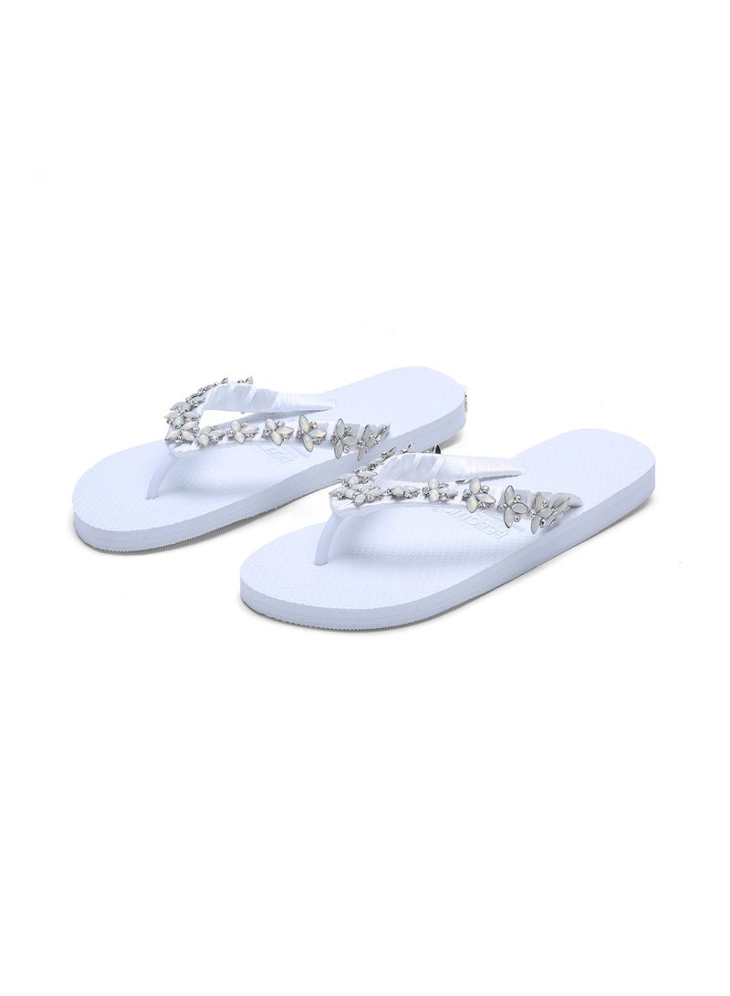 BEECHIC - Giglio Flip Flop White - Image 1