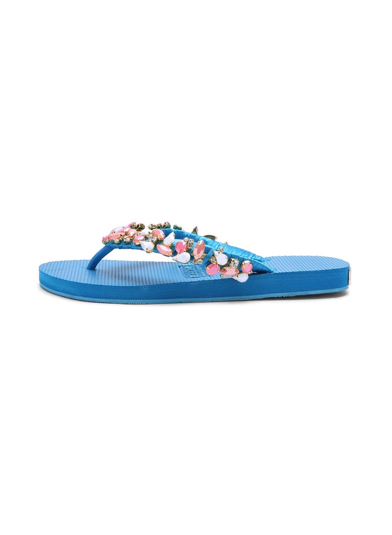 BEECHIC - Elba Flip Flop Blue - Image 1