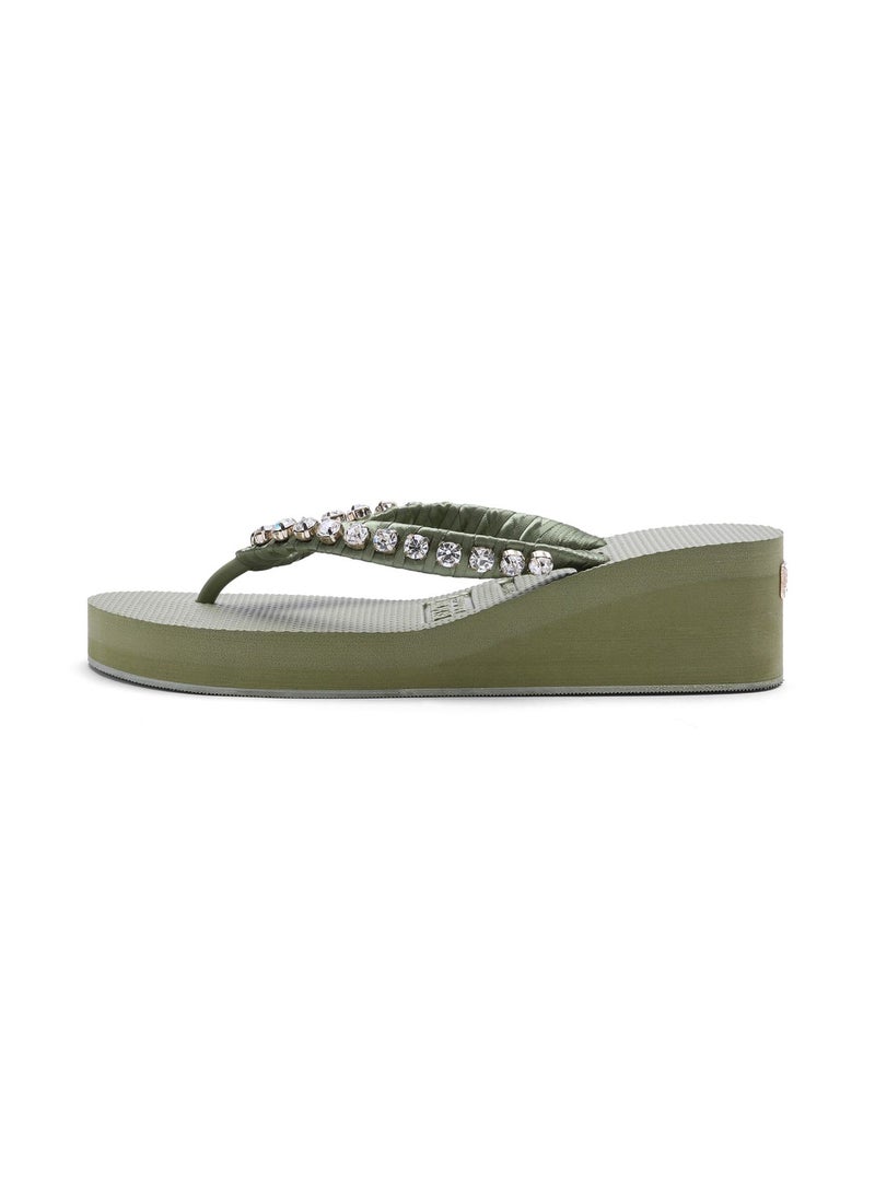 BEECHIC - Amalfi Flip Flop Green - Image 1