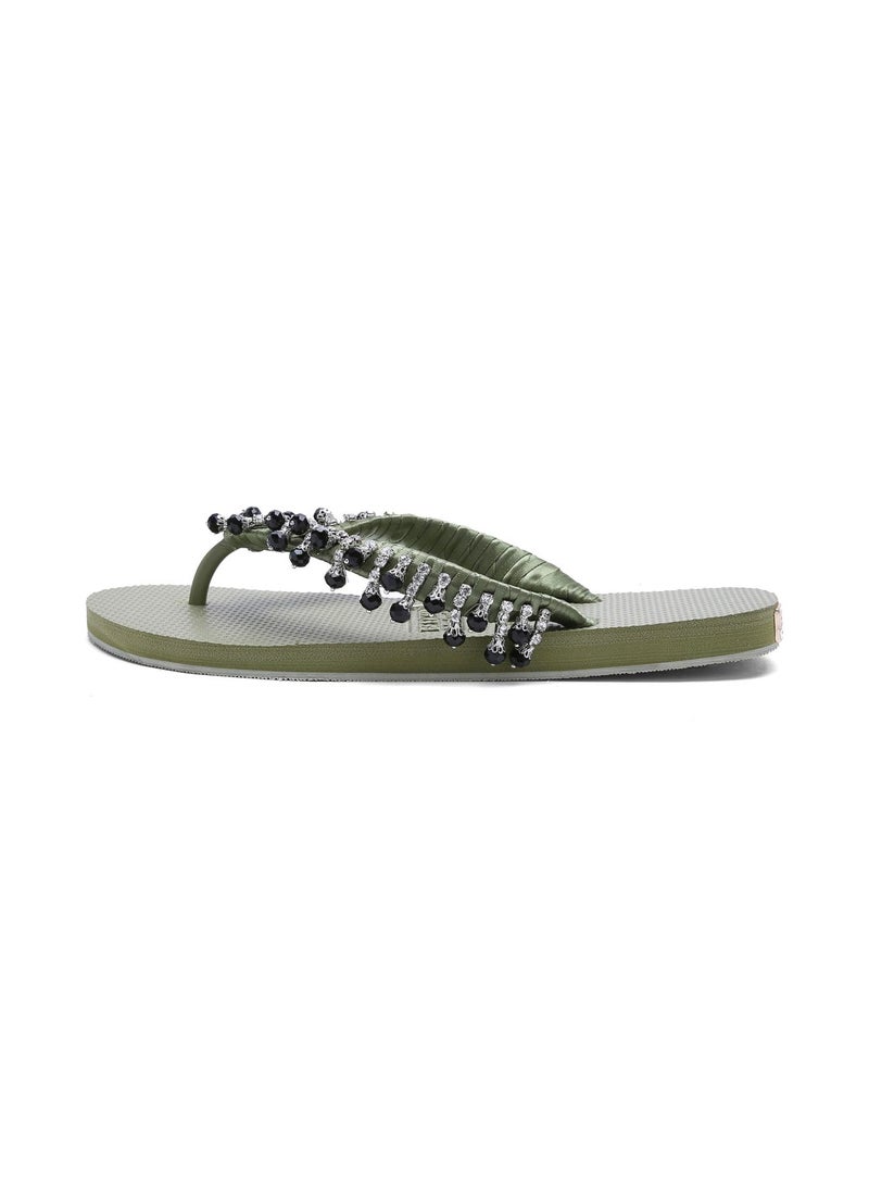 BEECHIC - Tropea Flip Flop Green - Image 1