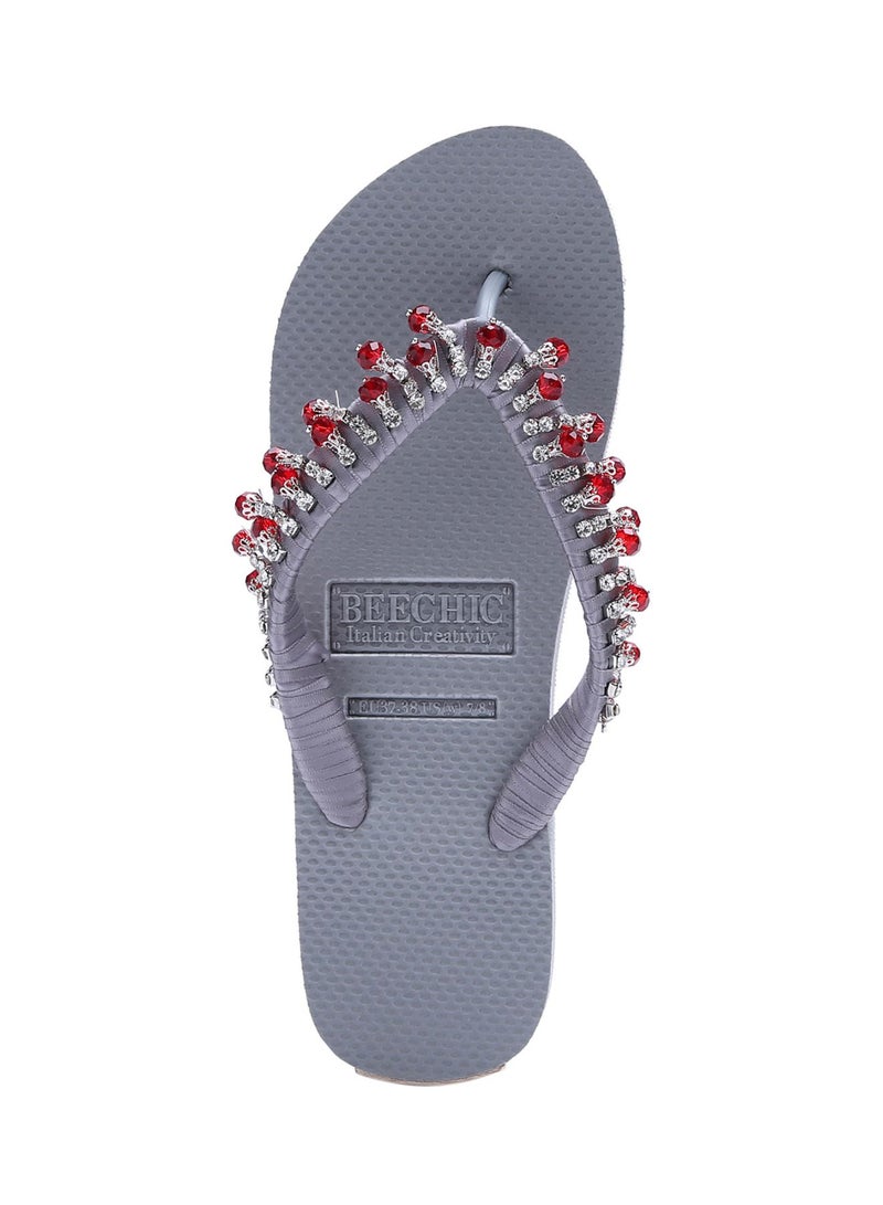 BEECHIC - Tropea Flip Flop Grey - Image 1