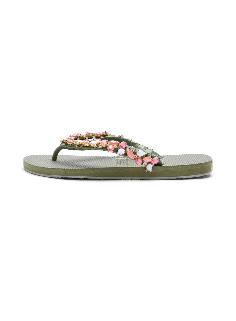 BEECHIC - Elba Flip Flop Green - Image 1