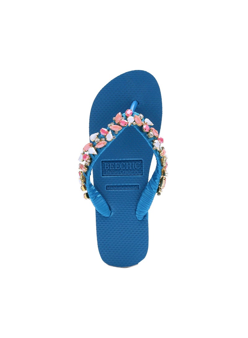 BEECHIC - Elba Flip Flop Blue - Image 1