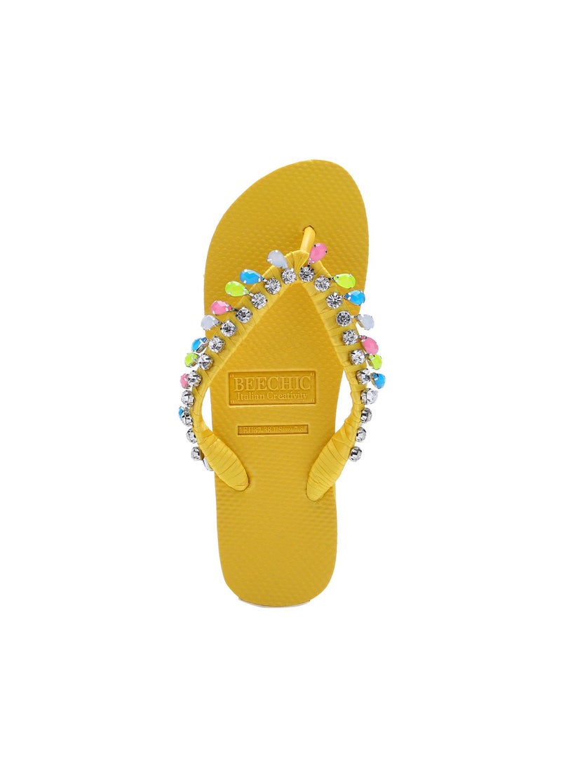 BEECHIC - Calafuria Flip Flop Yellow - Image 1
