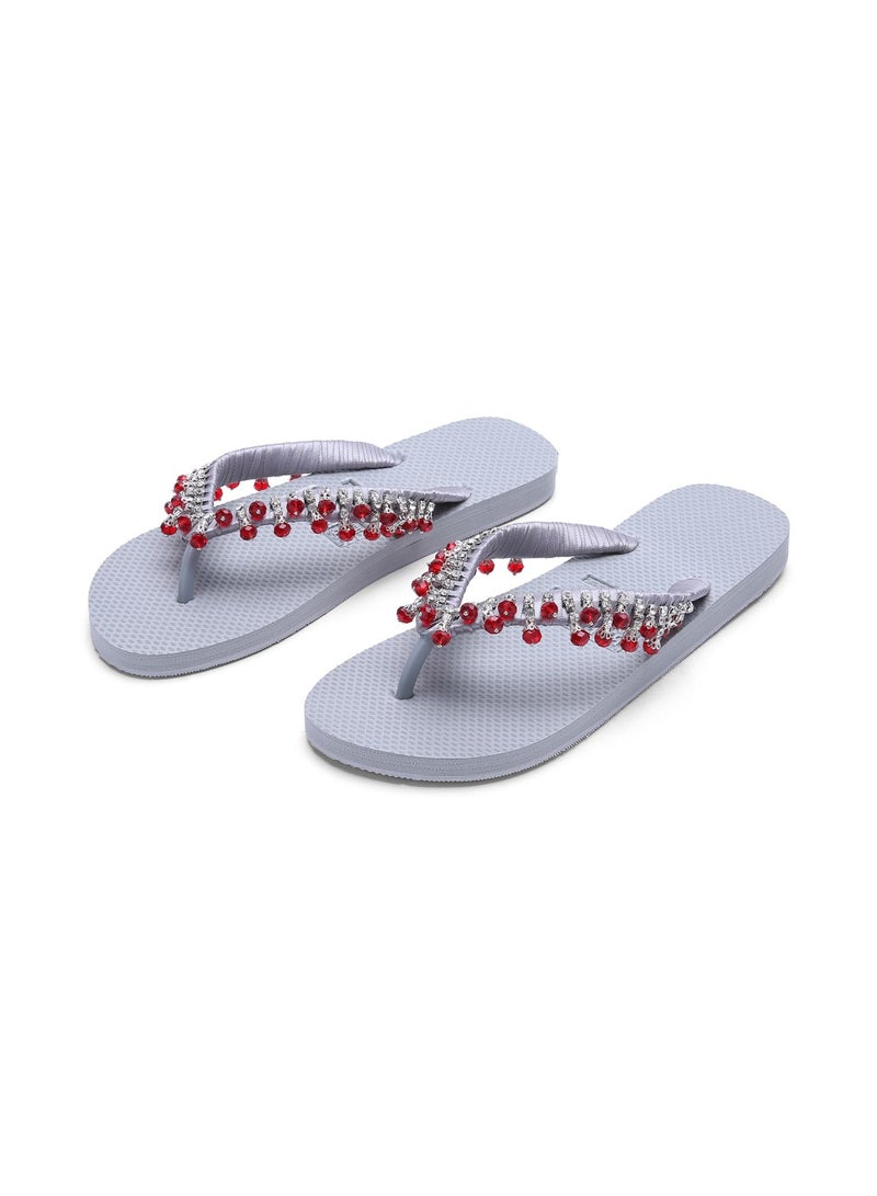 BEECHIC - Tropea Flip Flop Grey - Image 1